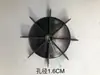 Mini Guincho Elétrico Pás de Ventilador Tampa de Vento de Ferro Máquina de Levantamento Pás de Ventilador de Resfriamento Capuz do Ventilador Acessórios do Guincho Tampa Traseira Carcaça
