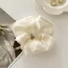 Nuevo Scrunchie de Malla con Flores para Primavera Verano Dulce Diadema de Alta Gama Banda de Goma para Cola de Caballo Accesorios para el Cabello Venta al Por Mayor
