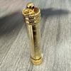 Tailandia Buda Masculino y Femenino Forma de Dragón Tigre Talismán Tubo Collar Talismán Tubo Colgante Sutra Buda Nicho Diseño Joyería Moda Colgante