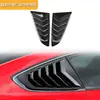 Adecuado para 15-23 Ford Mustang Persiana Lateral Trasera Triángulo de Ventana Modificado para Mustang Decoración de Ventana Lateral Trasera