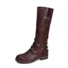 Botas Transfronterizas Talla Grande 2025 para Mujer, Moda Europea y Americana Estilo Caliente Ropa Exterior Otoño e Invierno Botas Altas para Mujer, Botas Largas