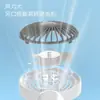 Ventilador de Escritorio Portátil Transfronterizo Simple y Fresco Recargable por USB Soporte Vertical para Teléfono Ventilador de Mano Regalo Venta al por Mayor
