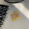 Grampo de cabelo de ácido acético estilo coreano para poodle, grampo de cabelo com diamante de alta qualidade e franjas combinando com a cor, grampo lateral fofo para cachorro, acessórios para cabelo