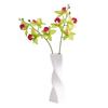 Flor artificial Phalaenopsis Shumen flor falsa flor de seda buquê de flor seca vaso decoração para sala de estar mesa de jantar varanda ornamentos