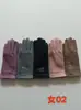 Luvas Femininas Novas Grossas e de Veludo Quentes para Outono e Inverno Luvas de Veludo à Prova de Frio para Uso Externo Luvas de Veludo para Ciclismo e Direção Roupas de Trabalho Luvas
