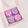 Vela Aromática de Flor de Rosa para o Dia dos Namorados, Presente de Aromaterapia, Lembrança de Aromaterapia, Vela Aromática em Formato de Flor, Vela Transfronteiriça
