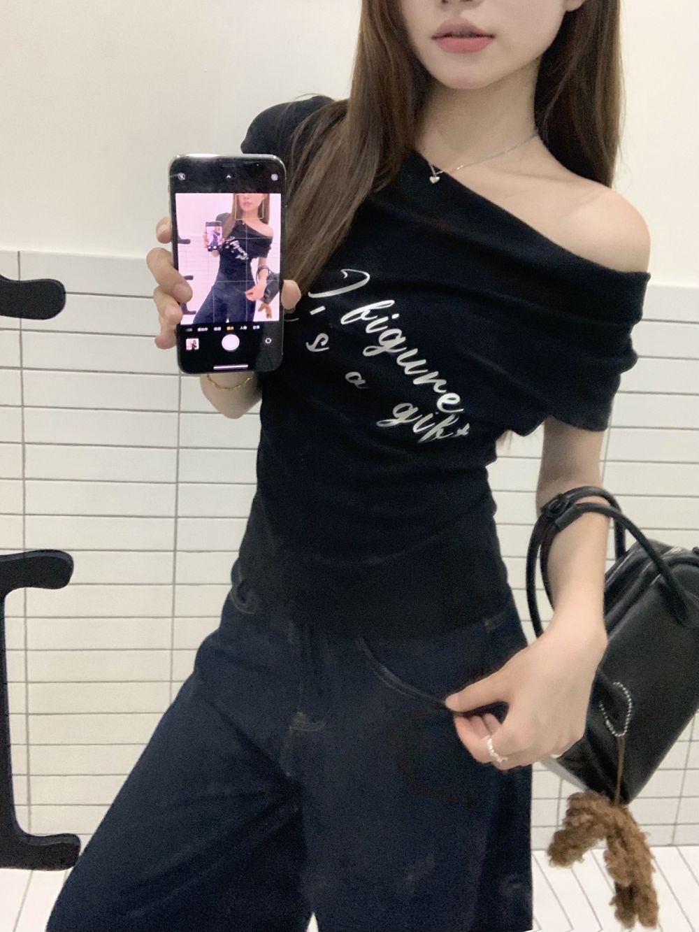复制_kumikumi甜辣妹字母印花短袖T恤女.jpg