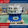 Pó de liga Peneira vibratória circular Peneira vibratória de aço inoxidável para pó seco de plástico Equipamento de máquina de peneirar para a indústria alimentícia
