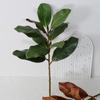 Arreglo floral de simulación de hoja de magnolia, película para hojas, accesorios de hoja de cartón para bodas transfronterizas, pegamento para tela Binghua, Binghua