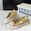 Zapatos de lona transpirables de color sólido con suela gruesa y puntera redonda para mujer, zapatillas casuales tipo slip-on de estilo coreano, nuevos 2026, de caña baja