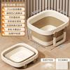 Cubeta Plegable para Baño de Pies Doméstica Aislamiento Térmico Masaje Invierno Cubeta Portátil Hasta la Pantorrilla Dormitorio Salud Baño de Pies