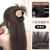 Pinza para el Cabello de Moda con Diseño de Plumero para Mujer, Nuevo Estilo 2024, Pinza de Garra Falsa para Moño de Cabello para la Parte Posterior de la Cabeza, Accesorio para el Cabello
