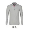 Roupas de trabalho Camisa polo Camiseta manga longa logo estampado para encomenda camisa cultural corporativa roupas de grupo bordado roupas de trabalho