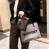 Bolsa Transparente Primavera y Verano 2026 Nueva Moda Tendencia Celebridad de Internet Bolso de Hombro para Mujer Casual Versátil para Viajes Cotidianos Bolso Tote de Gelatina