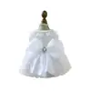 PETCIRCLE Ropa para Mascotas Perros Pequeños Cachorros Mascotas Lindas Malla Multicapa Falda Abullonada Vestido de Boda de Princesa