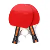 Racket de tênis de mesa direto da fábrica treino competição iniciante profissional horizontal reto conjunto de raquetes tênis de mesa acabado atacado