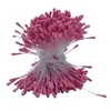 Transfronterizo 2 mm Aproximadamente 400 Piezas 170 Centros de Flor Mate Núcleo de Flor Flor Artificial Estambres de Yeso Rosa Lirio Materiales