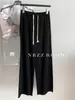 Novedad de principios de otoño 2026, pantalones deportivos cómodos con rotos para mujer, pantalones deportivos casuales holgados que estilizan, pantalones largos para mujer