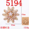Novo Estilo Diamantes de Imitação e Pérolas de Imitação, Acessórios de Floco de Neve da Moda, Acessórios para Joias DIY, Sapatos, Roupas, Bolsas, Acessórios de Cabelo, Grampos de Cabelo, Acessórios