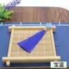 Sombrero Corona Nudo Chino Borla Flecos Colgante de Nudo Chino Adorno de Borla Hecho a Mano DIY Colgante de Borla