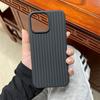 Capa Lisa Simples Adequada para Celular Apple 16 com Textura de Tricô iPhone 17 Silicone 14 Tendência 18 Pro Max Capa Macia