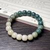 Pulsera de raíz de bodhi de jade blanco caliente para gato con garra de carbón, venta al por mayor de fábrica, pulsera tallada para enrollar el dedo de estudiante, joyería suave