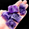 Difusor de Pedra Aromaterapia de Cristal Donghai Pedra Branca Ametista Citrino Fluorita Verde Cristal Natural Pedras Brutas Enfeites