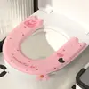 Nuevo Modelo de Cojín para Asiento de Inodoro con Aromaterapia Incorporada, Adecuado para Todas las Estaciones, Protector de Asiento de Inodoro Impermeable Lavable Tipo Adhesivo para el Hogar
