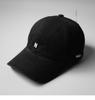 Gorra de béisbol de estilo japonés con parte superior suave, sencilla, con letras pequeñas bordadas, para mujer, informal, de calle, a prueba de sol, con aspecto de cara pequeña, para hombre