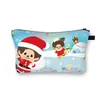 Nueva Bolsa de Maquillaje Monchichi de un Solo Lado para Niñas, Bolso de Mano Portátil de Gran Capacidad, Linda Bolsa de Almacenamiento de Escritorio al por Mayor