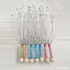 Massageador de cabeça de polvo artefato de coçar couro cabeludo massagem coçar cabeça pequenas garras ferramenta de coçar extrator de alma