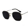 Jamie 7006 Harajuku Gafas de Sol Irregulares con Estilo Moda Gafas de Metal Gafas de Sol Estilo Artístico para Hombres Mujeres