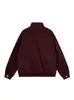 Chaqueta Minimalista de Alta Gama Desestructurada con Cuello Alto para Hombre y Mujer, Nuevo Estilo Retro Americano, Estilo Urbano Genial, Ropa de Abrigo Holgada y Versátil