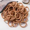 Accesorios para el cabello infantiles de AliExpress color caramelo anillo para el cabello de nailon para niños accesorios regalo pequeño tocado anillo para el cabello 816