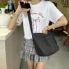 Bolsa Feminina Grande Capacidade 2025 Nova Primavera Casual Mais Fácil de Combinar Ombro Sacola de Compras Jeans Trabalho Tote