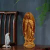 Kaguda Metal Marca Estatua de Personaje Mexicano Artesanías Adornos de Resina Decoración de Sala de Estar Entrada Adornos