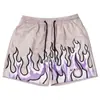 Shorts de Basquete de Verão para Homens, Estilo Americano, Acima do Joelho, Caimento Solto, Casual, Moderno, Respirável, Secagem Rápida, Shorts de Treino