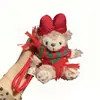 [Estilo Navideño] Nuevo Peluche Año Nuevo Oso de Dibujos Animados Llavero de Coche Muñeco Creativo Adorno para Bolsa de Navidad