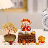 Adornos de Homenaje al Dios de la Riqueza Nuevos Lindos Adornos Hechos a Mano Regalos de Oficina Artesanías de Resina Adornos Creativos de Transferencia