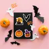 Adesivos de Halloween Transfronteiriços 2026 Desenho Animado Grafite Mala Computador Caderno Decoração Adesivos de Halloween a Laser