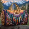 Bolsa de Natação Impermeável com Separação Úmido e Seco para Mulheres, Bolsa de Praia de Grande Capacidade, Bolsa Portátil de Armazenamento para Viagem, Bolsa Portátil de Yoga Fitness