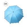 Versão coreana de guarda-chuva de borracha preta Super protetor solar guarda-chuva criativo com flores de água guarda-chuva de sol guarda-chuva dobrável de três dobras guarda-chuva lote personalizado