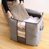 Venta al por mayor transfronteriza de gran capacidad no tejida, artefacto para guardar ropa, bolsa para guardar edredones, a prueba de polvo y humedad, bolsa para guardar edredones