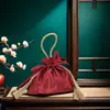 Bolsa de Dulces de Boda de Terciopelo, Bolsa Portátil de Boda, Bolsa de Regalo para Dama de Honor de Cumpleaños de Luna Llena, Caja de Dulces de Boda