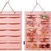 Bolsa Colgante para Almacenamiento de Accesorios para el Cabello, Diadema de Pared, Diadema, Pasador, Bolsa de Almacenamiento para Gafas, Artefacto Colgante de Pared para Almacenamiento de Tocados
