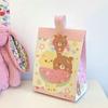 Bolso de Mano Doodle Estilo Ins Dibujos Animados Lindo Caja de Regalo de Cartón Caja de Dulces para Niños Caja de Embalaje para Regalo de Cumpleaños