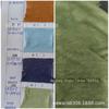 Tecido para colchão composto de flanela dupla face de malha por trama tingida em fio branco com listras de tecido de terry e fleece de coral impresso com TPU