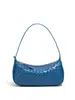 2026 Nuevo Bolso Cruzado Tejido de Mujer Más Vendido Bolso de Mano de Bollo Simple y de Moda Bolso Cuadrado Pequeño de Hombro Único para Viajes