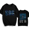 SZA SOS Mental Pesado Camisetas Anime Funko Pop Mangá/comic Ts