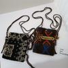 Otoño e Invierno Nuevo Peluche Monedero Bolso de Hombro Pequeño Lindo Portátil Bolsa para Teléfono Móvil Gran Capacidad Portátil Monedero Bolsa de Almacenamiento